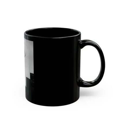 Debra Paget #264 - 8x10 Full Body 1-Piece White Swimsuit Cheesecake Photo Re-Strike from Mid 50's 2 (Vintage Female Icon) Black Coffee Mug - Go Mug Yourself