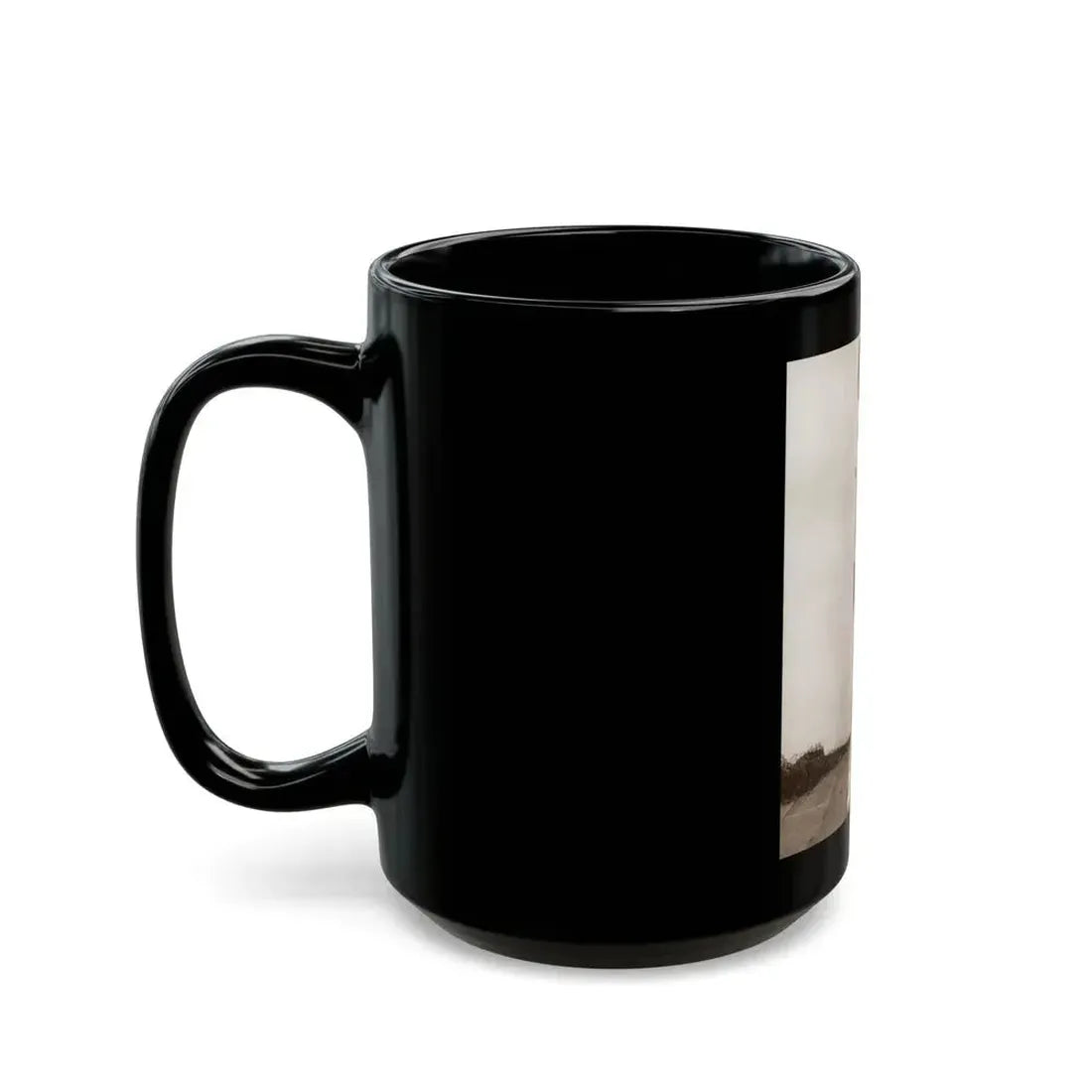 Debra Paget #264 - 8x10 Full Body 1-Piece White Swimsuit Cheesecake Photo Re-Strike from Mid 50's 3 (Vintage Female Icon) Black Coffee Mug - Go Mug Yourself