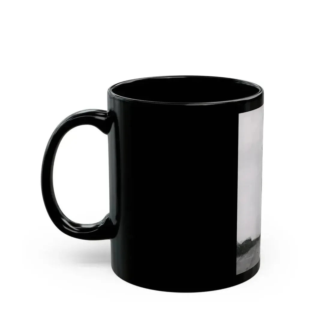 Debra Paget #264 - 8x10 Full Body 1-Piece White Swimsuit Cheesecake Photo Re-Strike from Mid 50's (Vintage Female Icon) Black Coffee Mug - Go Mug Yourself