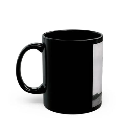 Debra Paget #264 - 8x10 Full Body 1-Piece White Swimsuit Cheesecake Photo Re-Strike from Mid 50's (Vintage Female Icon) Black Coffee Mug - Go Mug Yourself