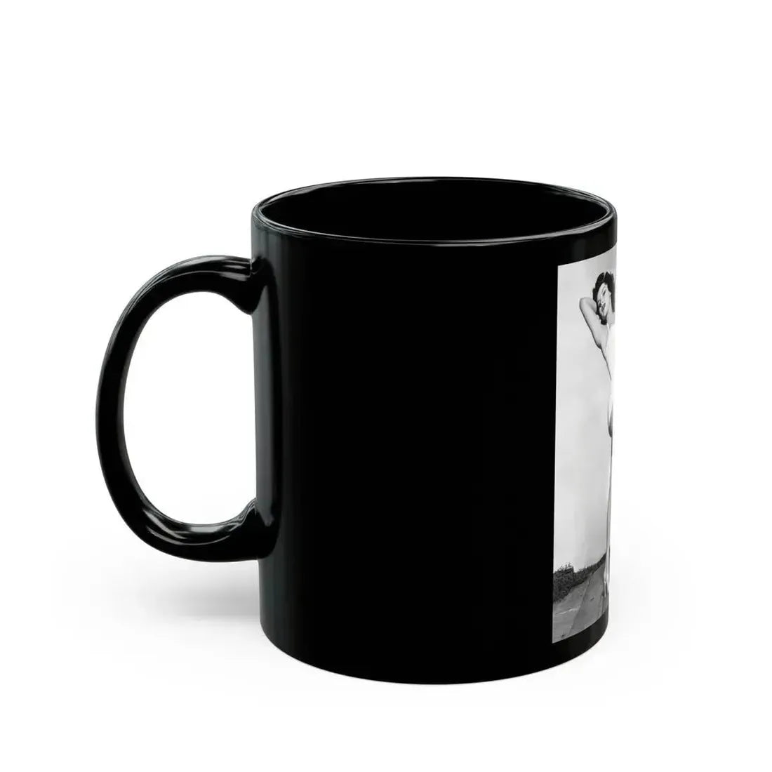 Debra Paget #264 (Vintage Female Icon) Black Coffee Mug - Go Mug Yourself