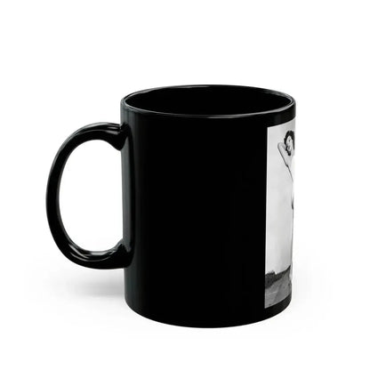 Debra Paget #264 (Vintage Female Icon) Black Coffee Mug - Go Mug Yourself