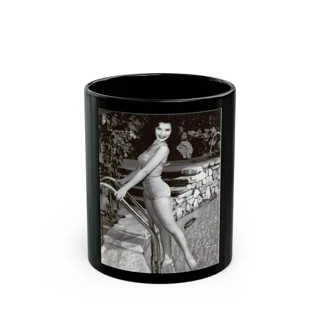 Debra Paget #274 (Vintage Female Icon) Black Coffee Mug 11oz - Go Mug Yourself