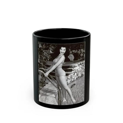 Debra Paget #274 (Vintage Female Icon) Black Coffee Mug 11oz - Go Mug Yourself
