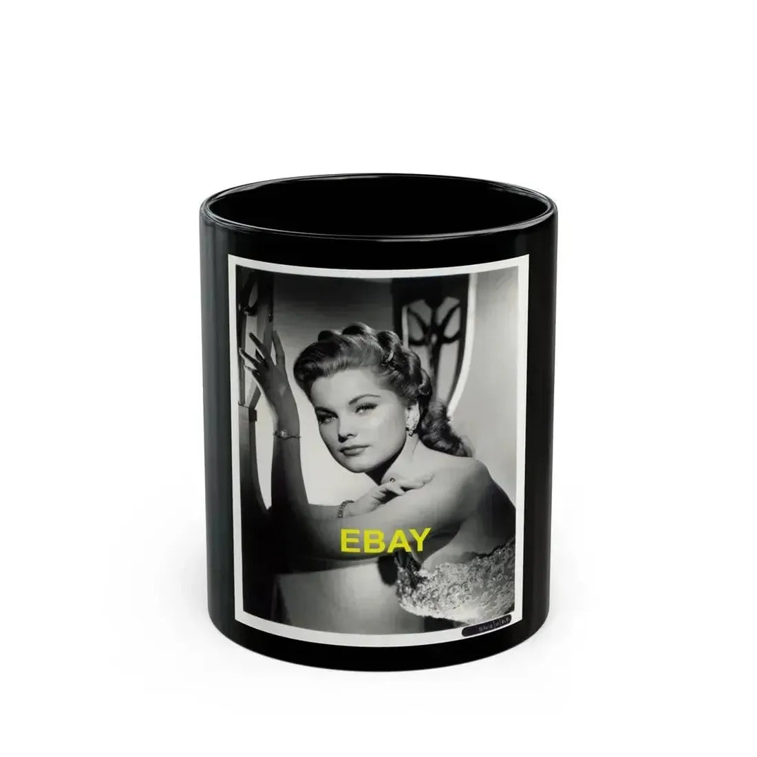 Debra Paget #283 (Vintage Female Icon) Black Coffee Mug 11oz - Go Mug Yourself