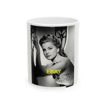 Debra Paget #283 (Vintage Female Icon) White Coffee Mug-11oz-Go Mug Yourself