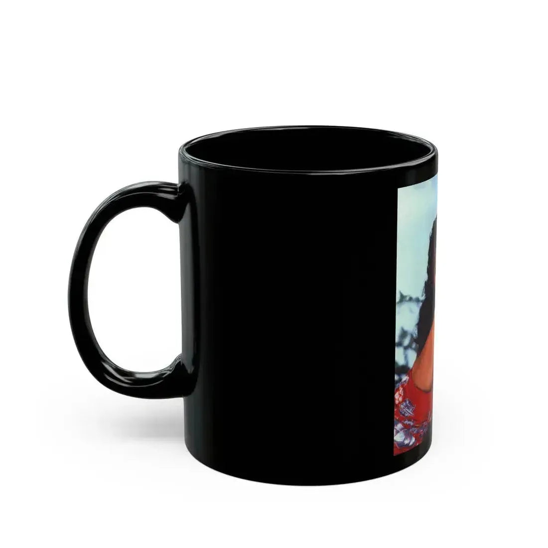 Debra Paget #301 (Vintage Female Icon) Black Coffee Mug - Go Mug Yourself