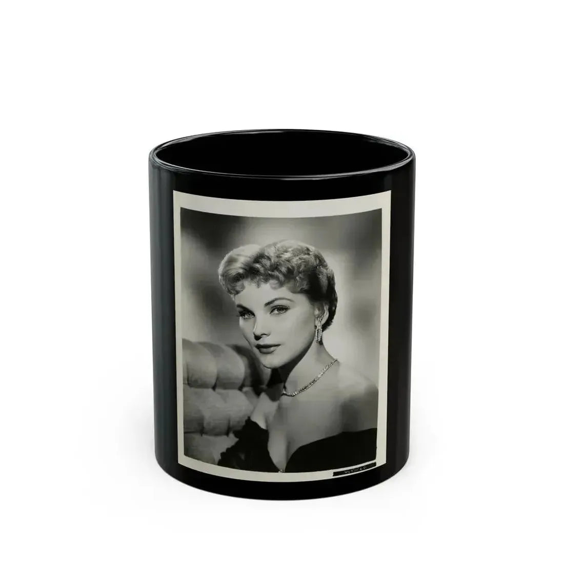 Debra Paget #303 (Vintage Female Icon) Black Coffee Mug 11oz - Go Mug Yourself
