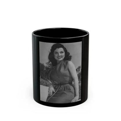 Debra Paget #306 (Vintage Female Icon) Black Coffee Mug 11oz - Go Mug Yourself