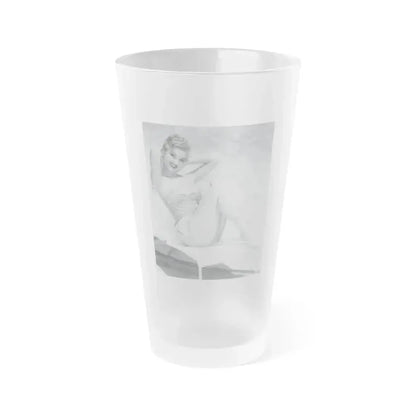 Debra Paget #31 (Vintage Female Icon) Frosted Pint Glass 16oz 16oz Frosted - Go Mug Yourself