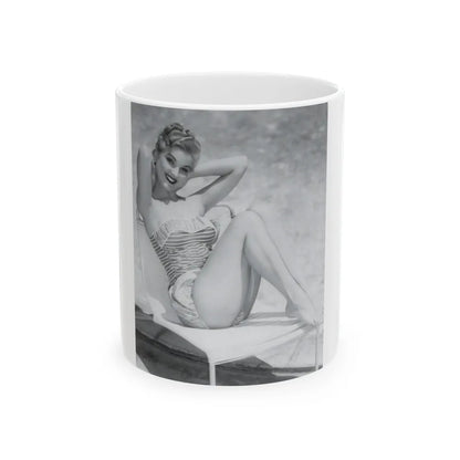 Debra Paget #31 (Vintage Female Icon) White Coffee Mug-11oz-Go Mug Yourself