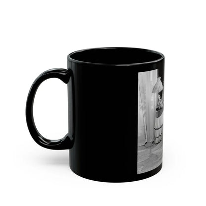 Debra Paget #310 (Vintage Female Icon) Black Coffee Mug-Go Mug Yourself