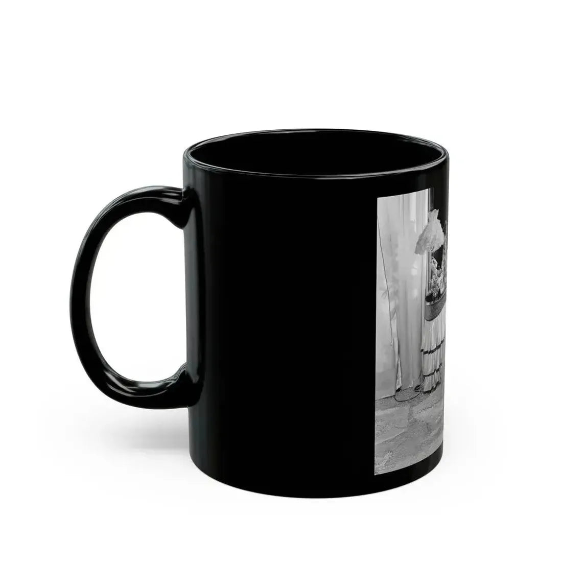 Debra Paget #310 (Vintage Female Icon) Black Coffee Mug - Go Mug Yourself