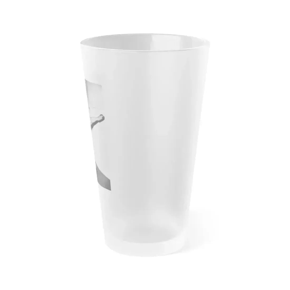 Debra Paget #316 (Vintage Female Icon) Frosted Pint Glass 16oz - Go Mug Yourself