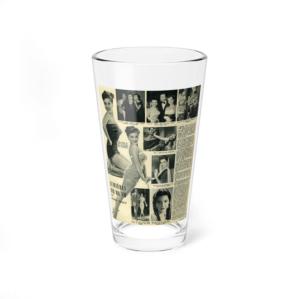 Debra Paget #320 (Vintage Female Icon) Pint Glass 16oz-16oz-Go Mug Yourself