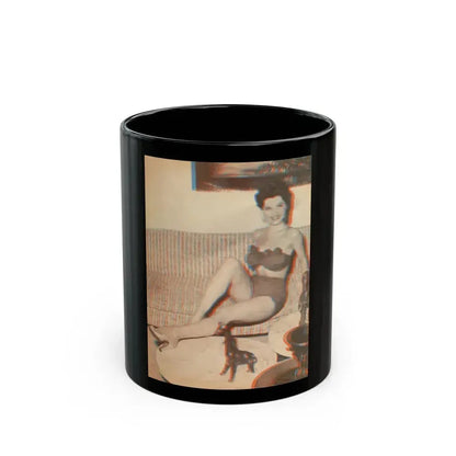 Debra Paget #325 (Vintage Female Icon) Black Coffee Mug 11oz - Go Mug Yourself