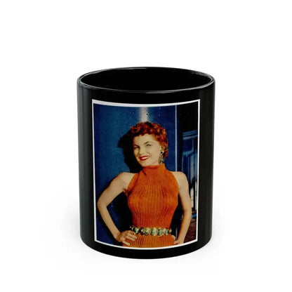 Debra Paget #337 (Vintage Female Icon) Black Coffee Mug 11oz - Go Mug Yourself