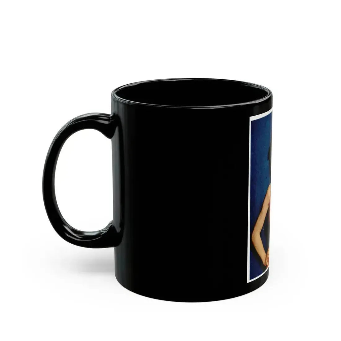 Debra Paget #337 (Vintage Female Icon) Black Coffee Mug - Go Mug Yourself