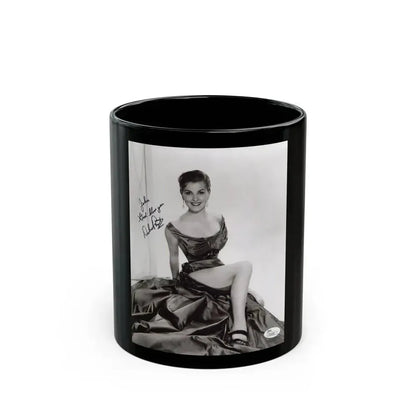Debra Paget #339 (Vintage Female Icon) Black Coffee Mug 11oz - Go Mug Yourself