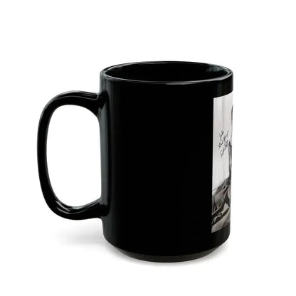 Debra Paget #339 (Vintage Female Icon) Black Coffee Mug - Go Mug Yourself