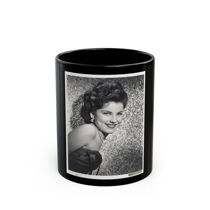 Debra Paget #343 (Vintage Female Icon) Black Coffee Mug-11oz-Go Mug Yourself