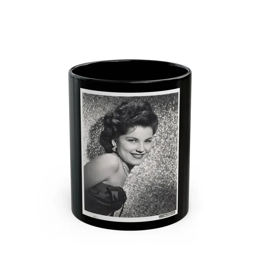 Debra Paget #343 (Vintage Female Icon) Black Coffee Mug 11oz - Go Mug Yourself