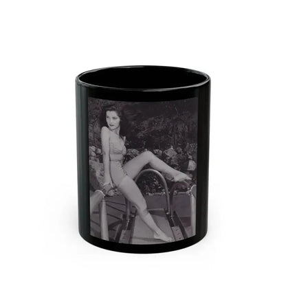 Debra Paget #356 (Vintage Female Icon) Black Coffee Mug 11oz - Go Mug Yourself