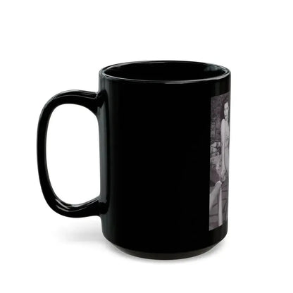 Debra Paget #356 (Vintage Female Icon) Black Coffee Mug - Go Mug Yourself