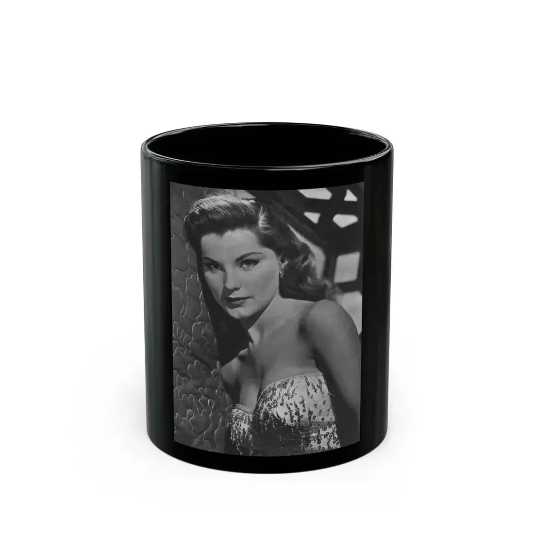 Debra Paget #357 (Vintage Female Icon) Black Coffee Mug 11oz - Go Mug Yourself