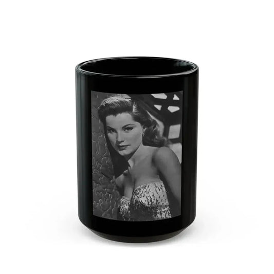 Debra Paget #357 (Vintage Female Icon) Black Coffee Mug 15oz - Go Mug Yourself