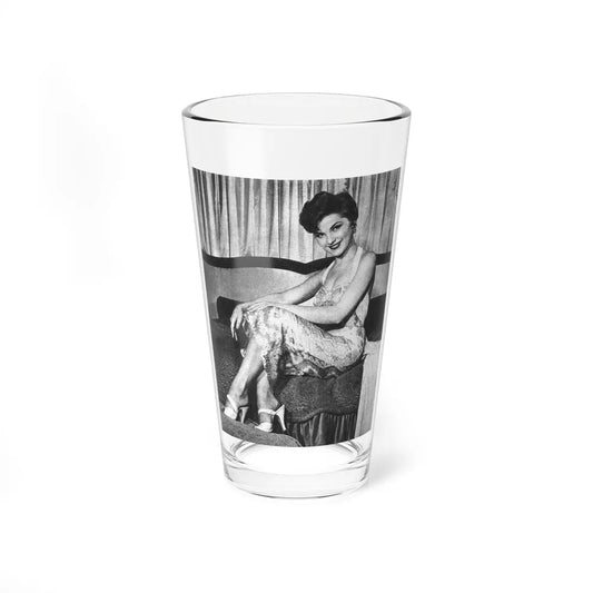 Debra Paget #362 (Vintage Female Icon) Pint Glass 16oz-16oz-Go Mug Yourself