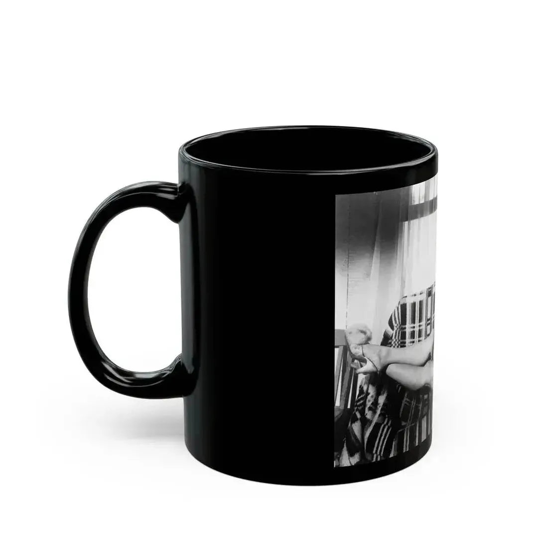 Debra Paget #366 (Vintage Female Icon) Black Coffee Mug - Go Mug Yourself