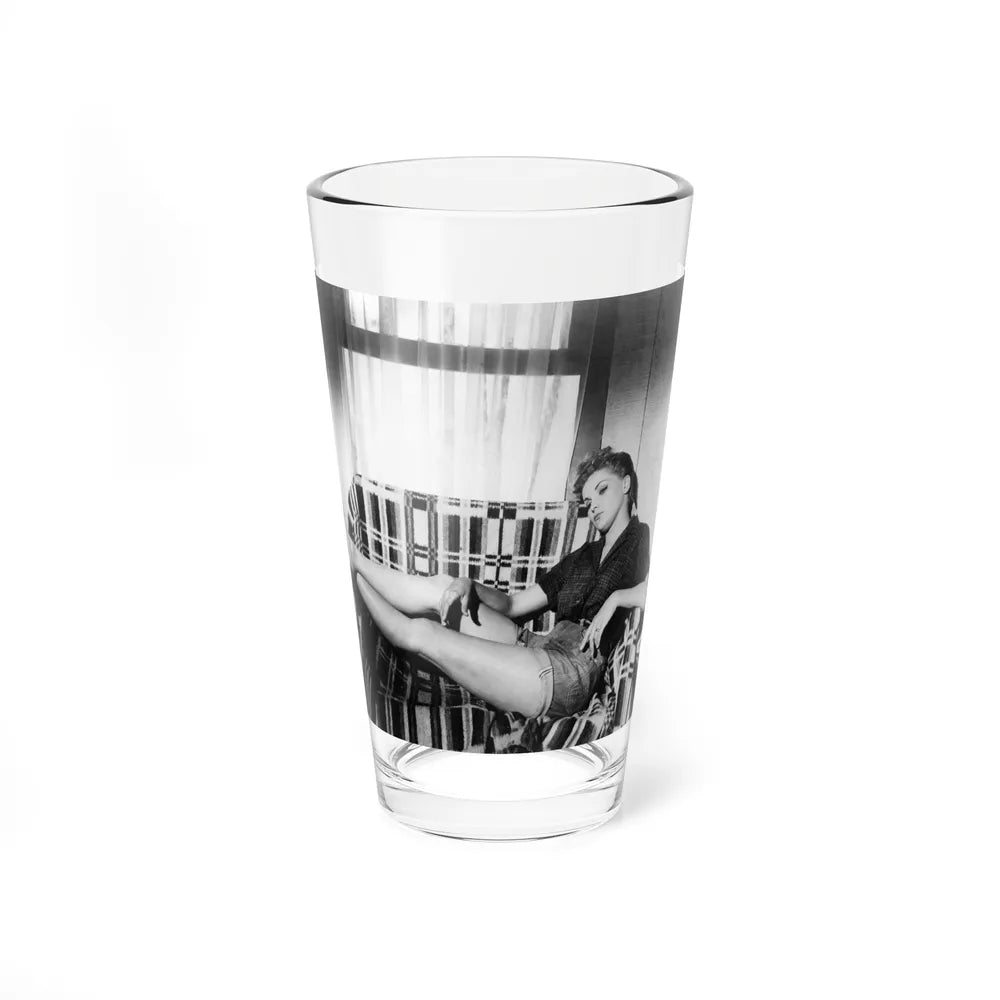 Debra Paget #366 (Vintage Female Icon) Pint Glass 16oz-16oz-Go Mug Yourself