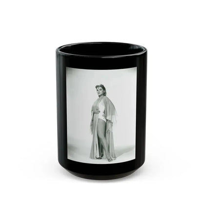 Debra Paget #367 (Vintage Female Icon) Black Coffee Mug 15oz - Go Mug Yourself