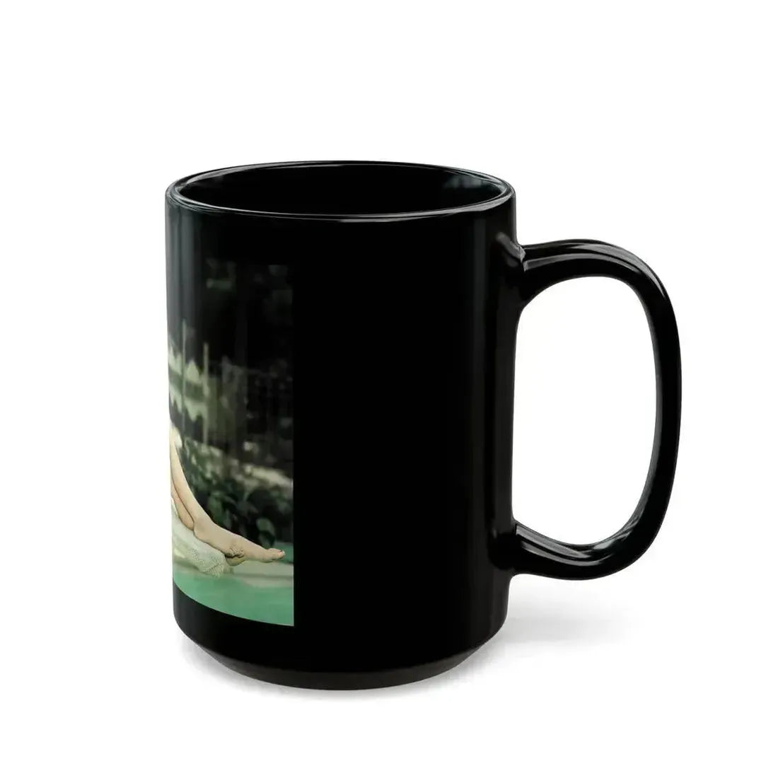 Debra Paget #370 1 (Vintage Female Icon) Black Coffee Mug - Go Mug Yourself