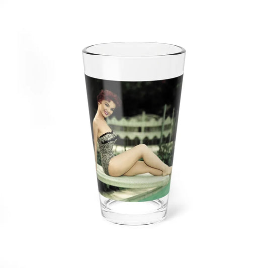 Debra Paget #370 1 (Vintage Female Icon) Pint Glass 16oz-16oz-Go Mug Yourself