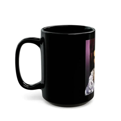 Debra Paget #374 (Vintage Female Icon) Black Coffee Mug - Go Mug Yourself
