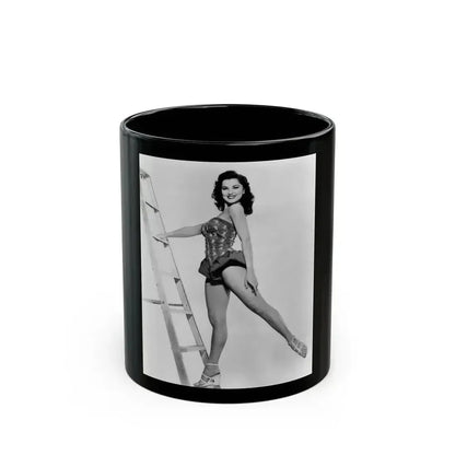 Debra Paget #378 1 (Vintage Female Icon) Black Coffee Mug 11oz - Go Mug Yourself