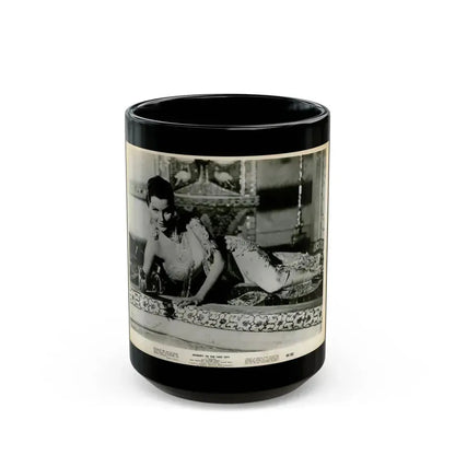 Debra Paget #420 (Vintage Female Icon) Black Coffee Mug 15oz - Go Mug Yourself
