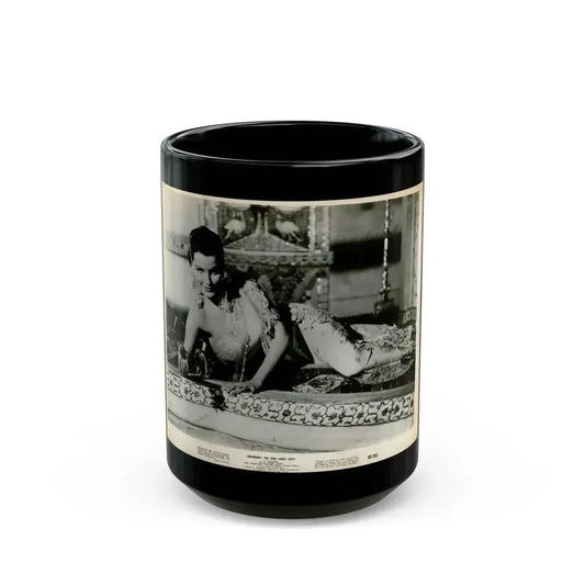 Debra Paget #420 (Vintage Female Icon) Black Coffee Mug 15oz - Go Mug Yourself
