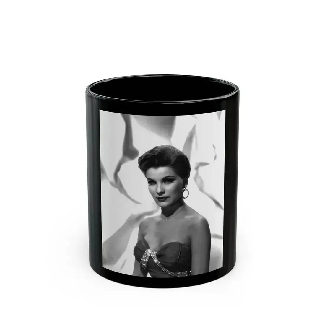 Debra Paget #425 1 (Vintage Female Icon) Black Coffee Mug 11oz - Go Mug Yourself