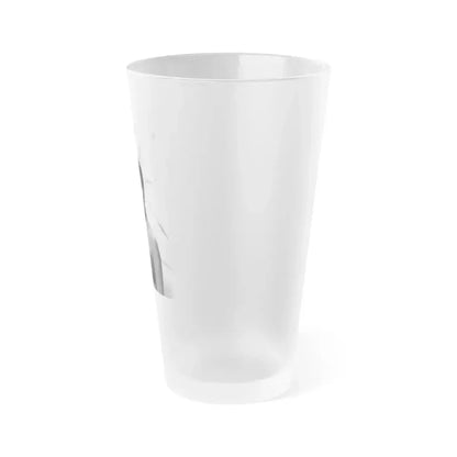 Debra Paget #425 1 (Vintage Female Icon) Frosted Pint Glass 16oz - Go Mug Yourself