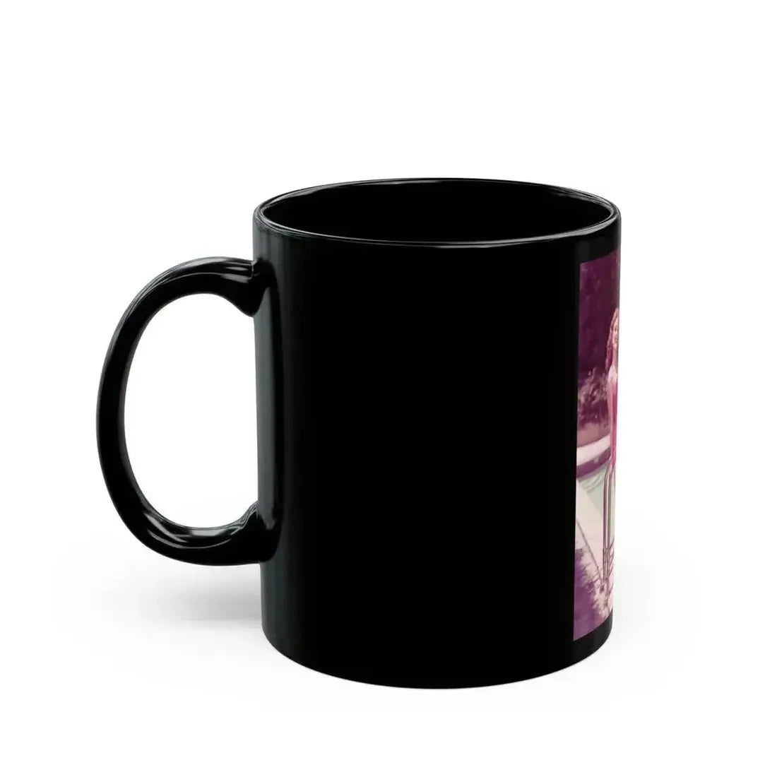 Debra Paget #448 2 (Vintage Female Icon) Black Coffee Mug - Go Mug Yourself