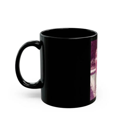Debra Paget #448 (Vintage Female Icon) Black Coffee Mug - Go Mug Yourself