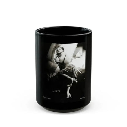 Debra Paget #452 1 (Vintage Female Icon) Black Coffee Mug 15oz - Go Mug Yourself