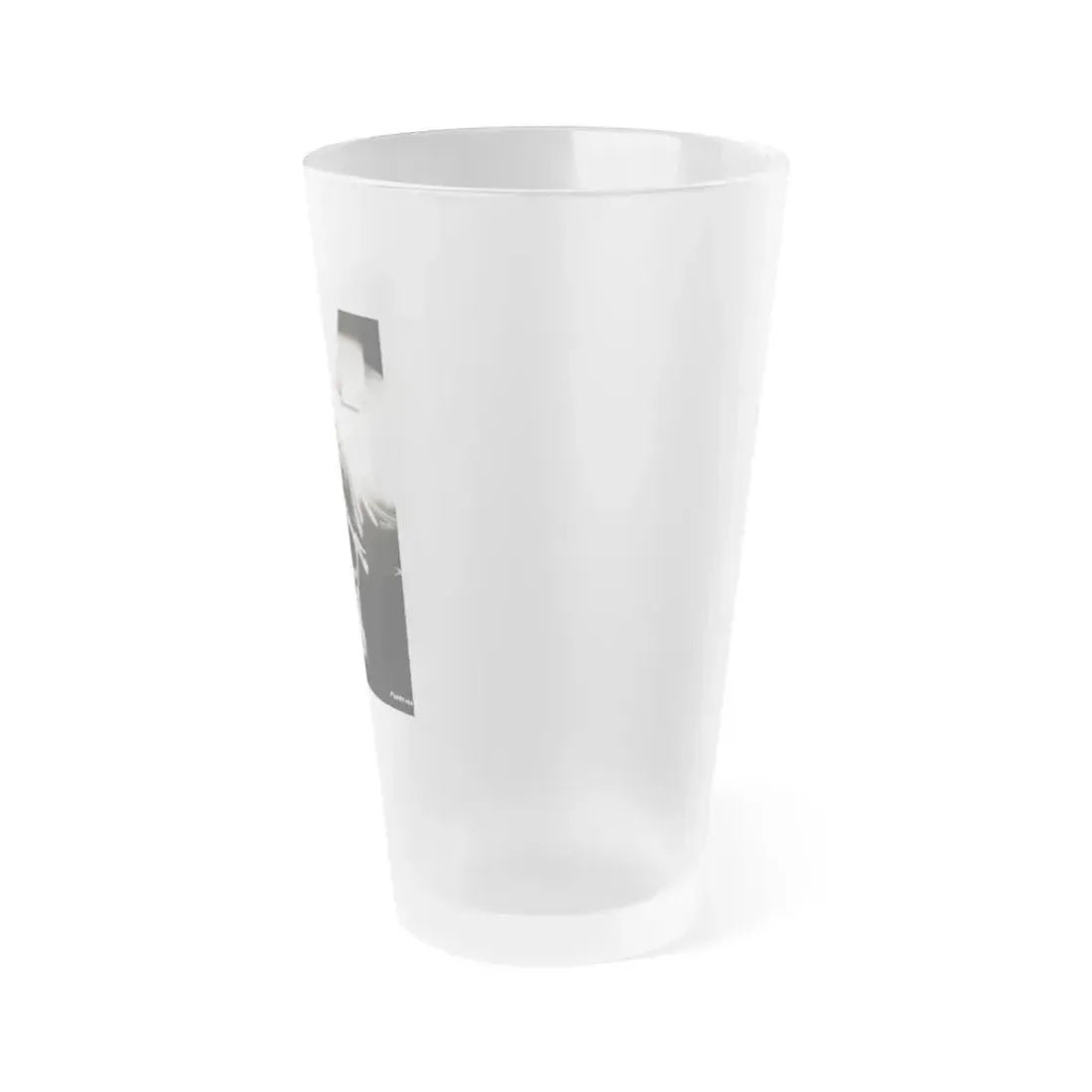 Debra Paget #452 2 (Vintage Female Icon) Frosted Pint Glass 16oz - Go Mug Yourself