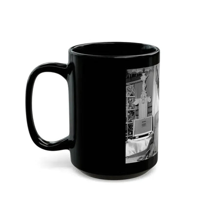 Debra Paget #457 (Vintage Female Icon) Black Coffee Mug - Go Mug Yourself