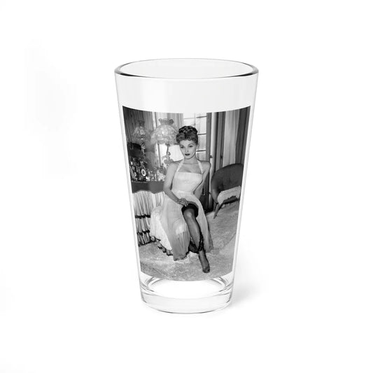 Debra Paget #459 (Vintage Female Icon) Pint Glass 16oz-16oz-Go Mug Yourself