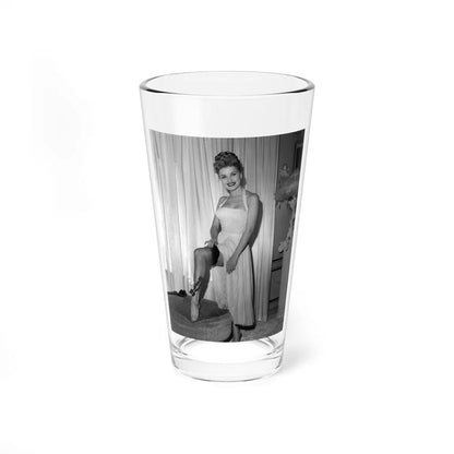 Debra Paget #460 (Vintage Female Icon) Pint Glass 16oz-16oz-Go Mug Yourself