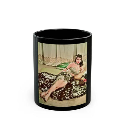 Debra Paget #462 (Vintage Female Icon) Black Coffee Mug 11oz - Go Mug Yourself